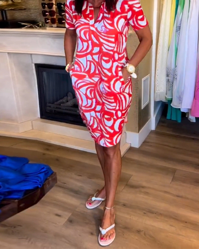 Elle™ | Flattering Avenue Walk Dress