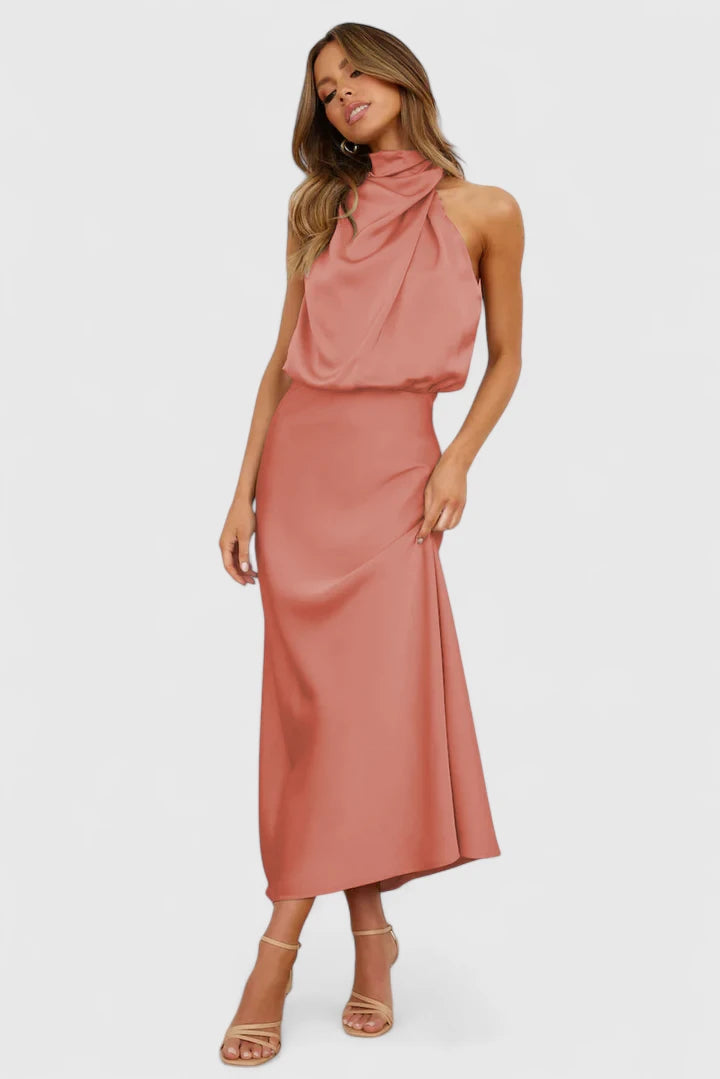 Ivrhanna™ | Elegant Midi Dress