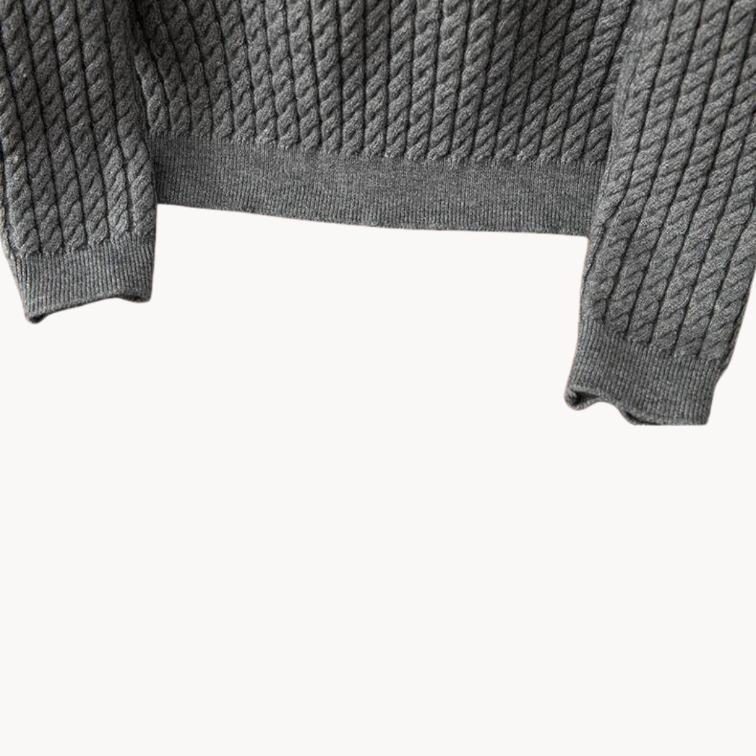 Nathan™ | Men's Luxury Knit Sweater