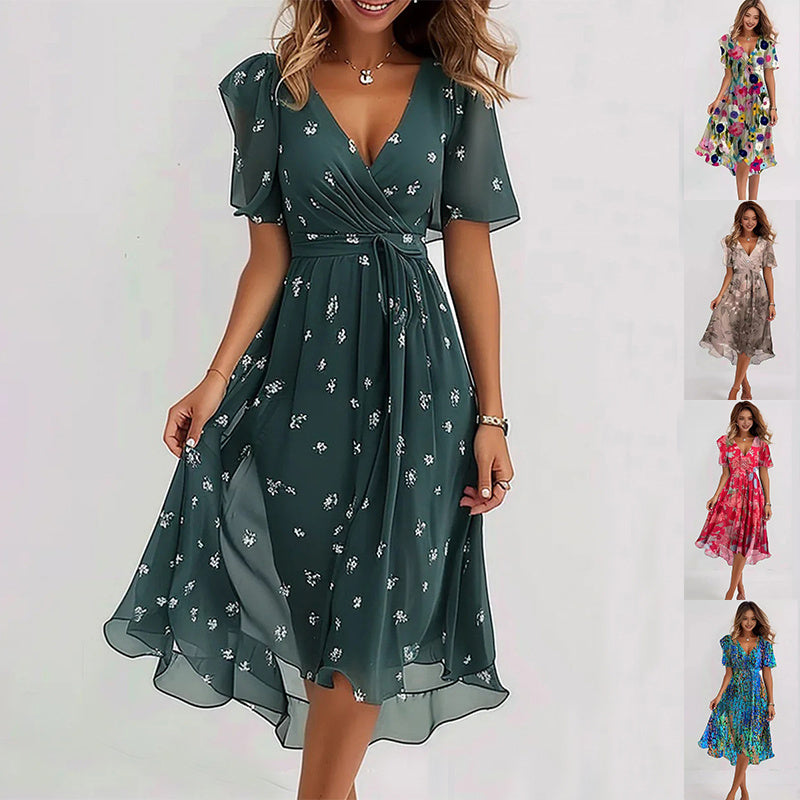 Patricia™ | Elegant Floral Dress