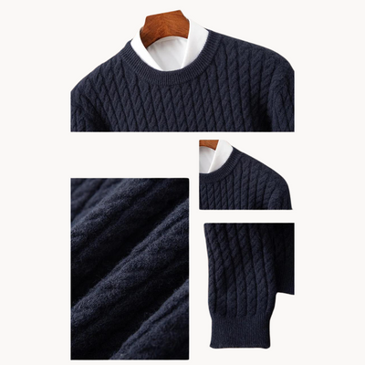 Nathan™ | Men's Luxury Knit Sweater