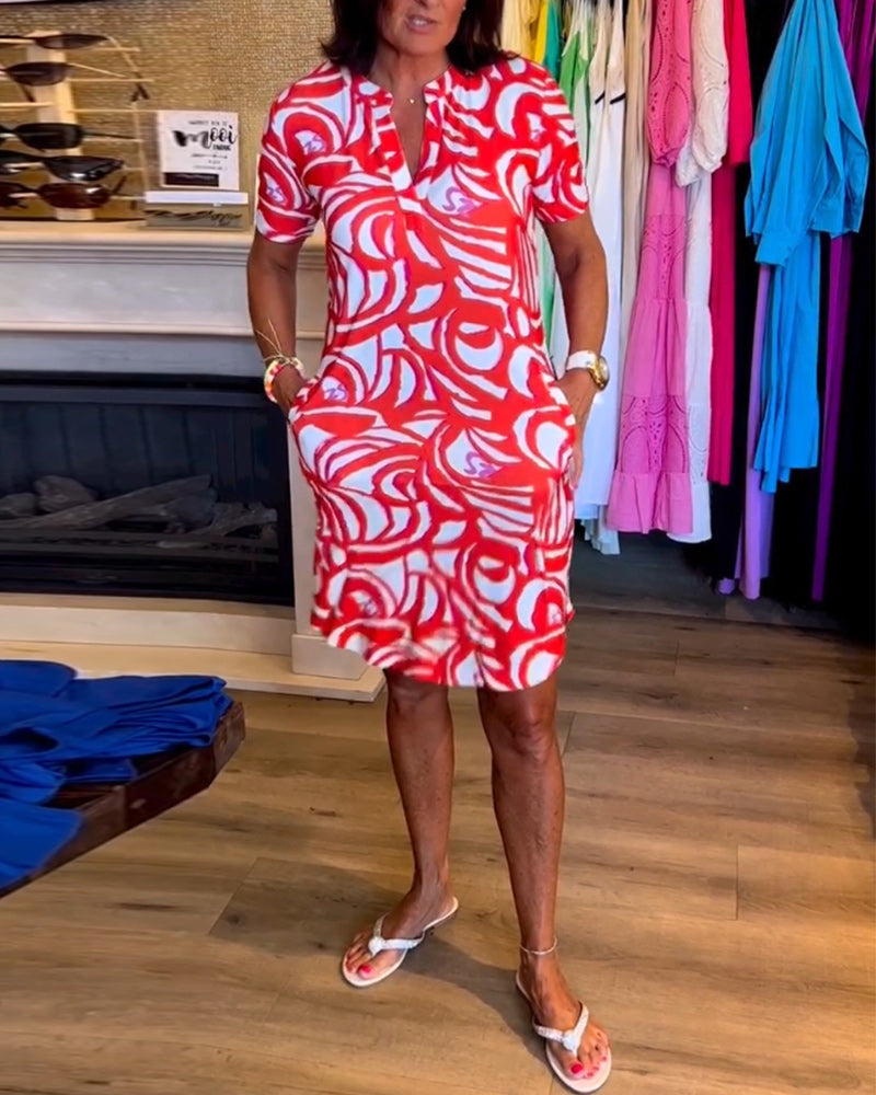 Elle™ | Flattering Avenue Walk Dress