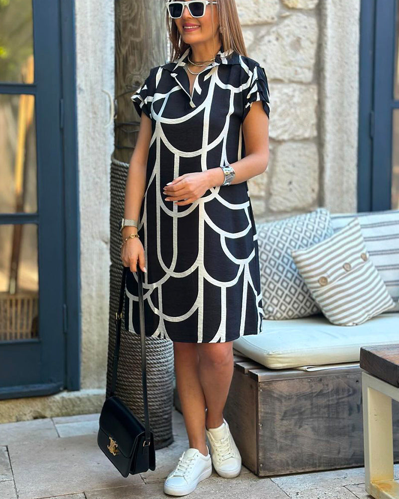 Marjorie™ | Short Sleeve Dress