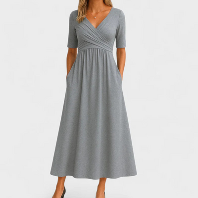 Arlise | Elegant Crossed Dress