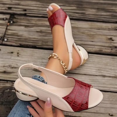 Whitney™ | Elegant Leather Sandals