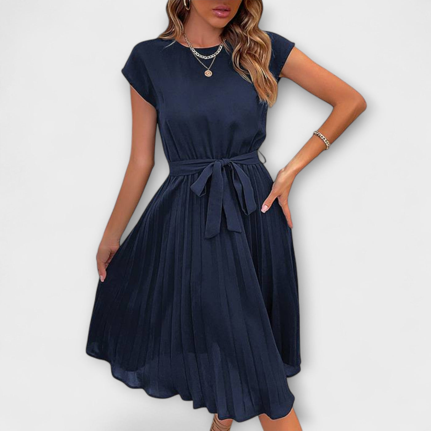 Evangeline | Sophisticated Midi Dress