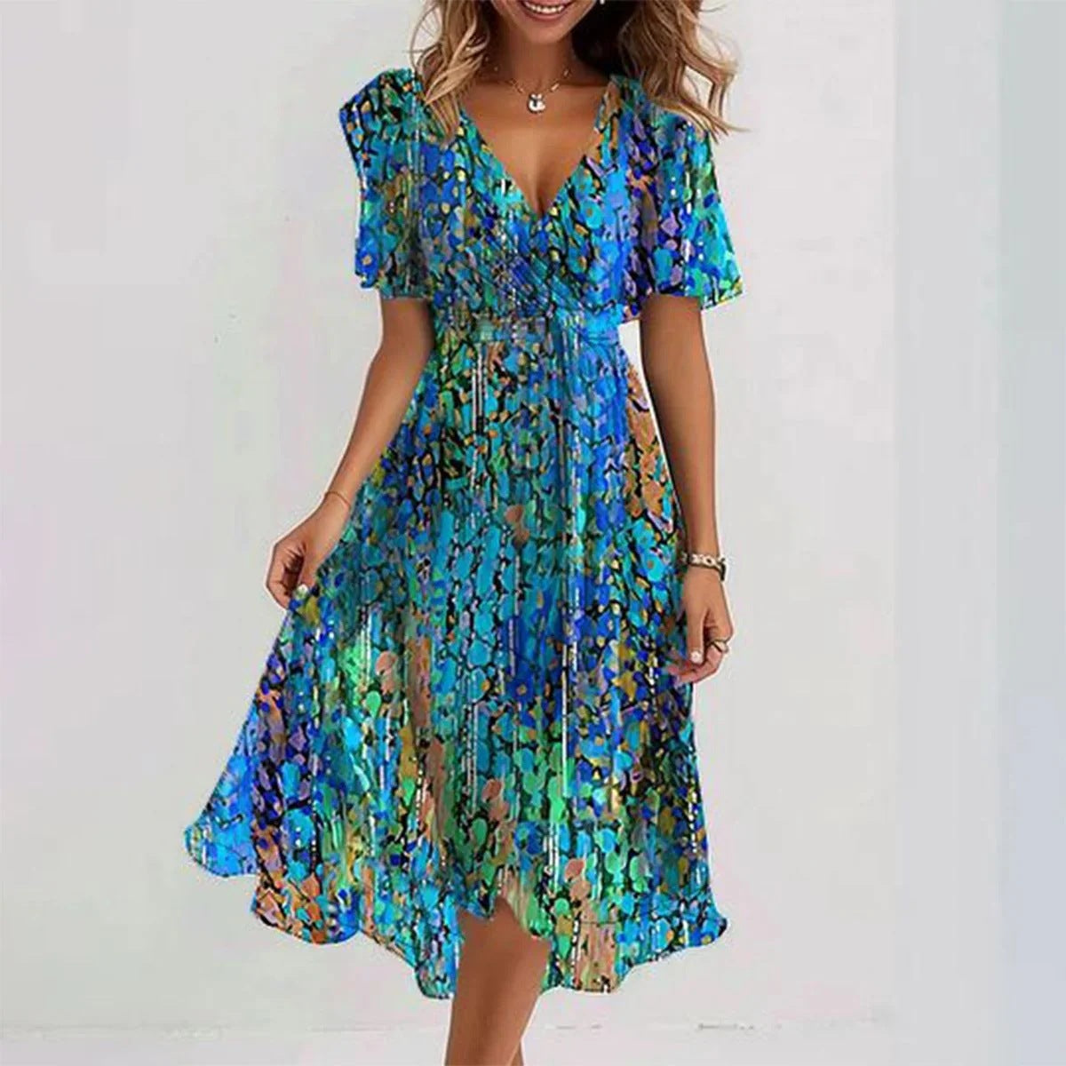 Patricia™ | Elegant Floral Dress