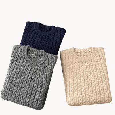 Nathan™ | Men's Luxury Knit Sweater