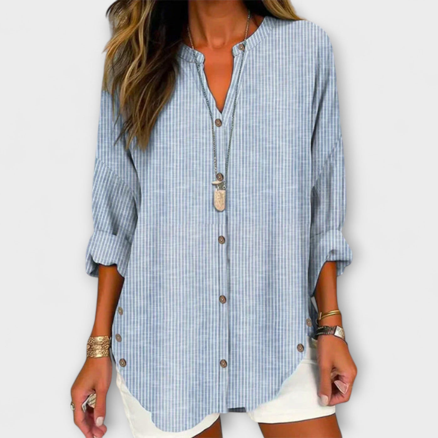 Shaina | Comfortable V-Neck Top
