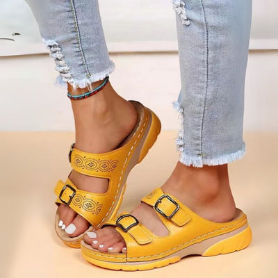 Diora | Orthopedic Leather Sandals
