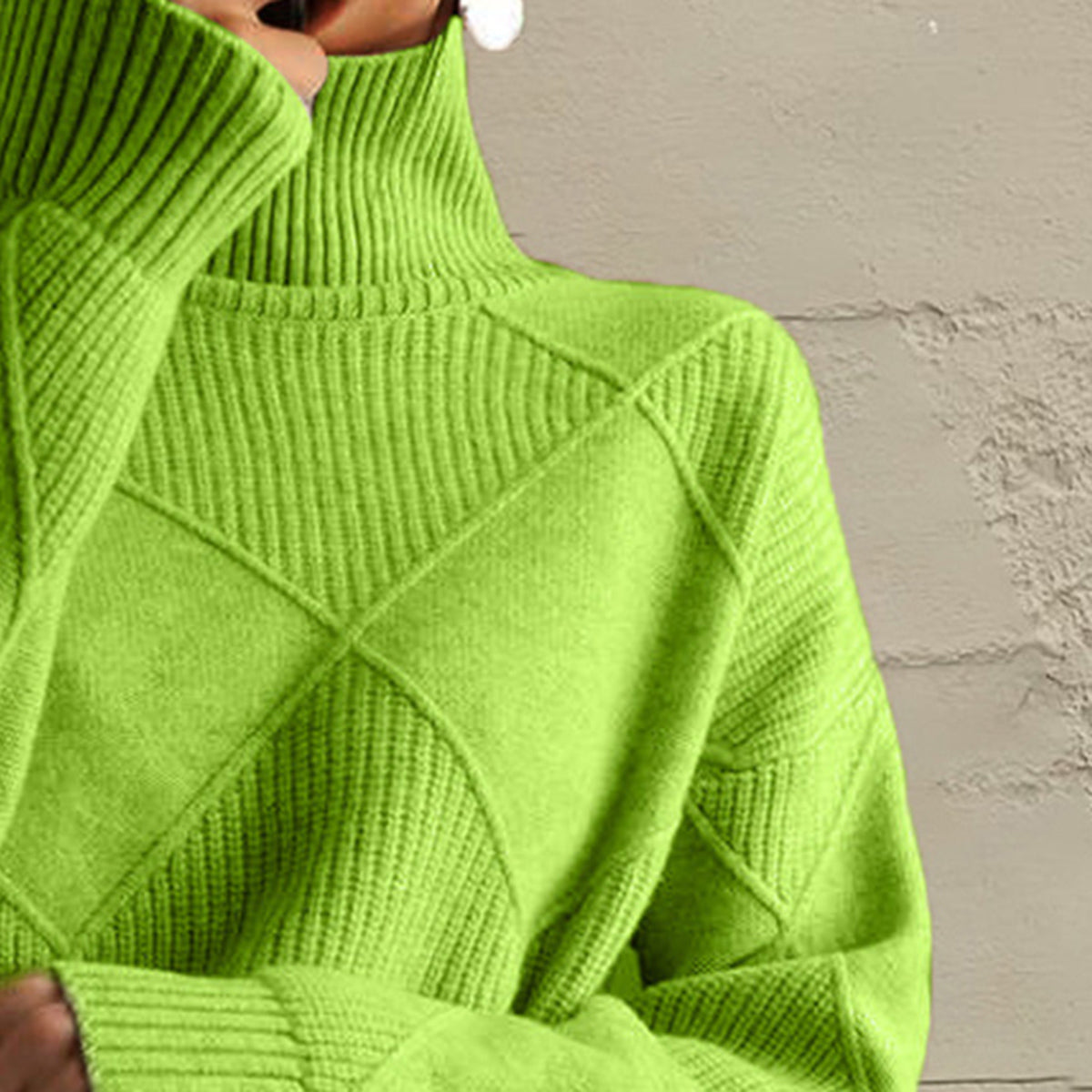 Angela™ - Turtleneck Sweater