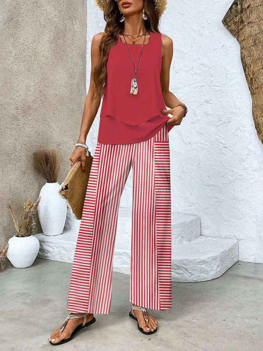 Brenda™ | Elegant 2-Piece Summer Set