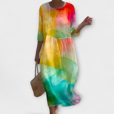 Hayley™ | Stylish Floral Maxi Dress