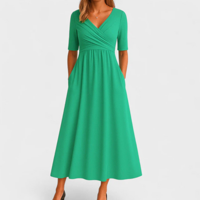 Arlise | Elegant Crossed Dress