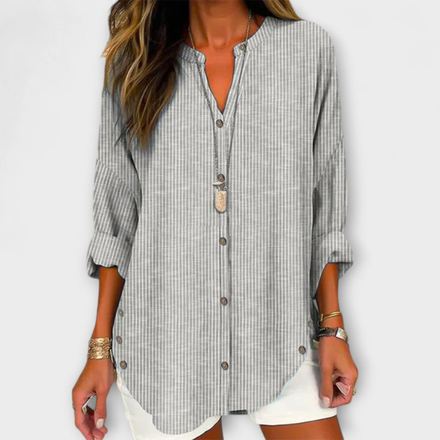 Shaina | Comfortable V-Neck Top