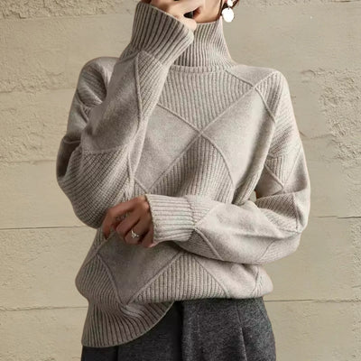 Angela™ - Turtleneck Sweater