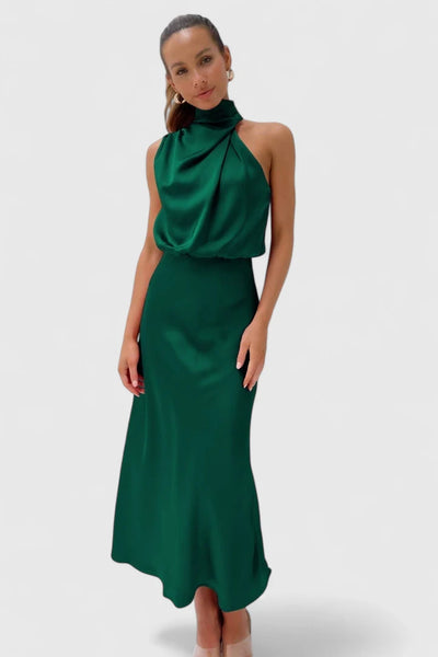 Ivrhanna™ | Elegant Midi Dress