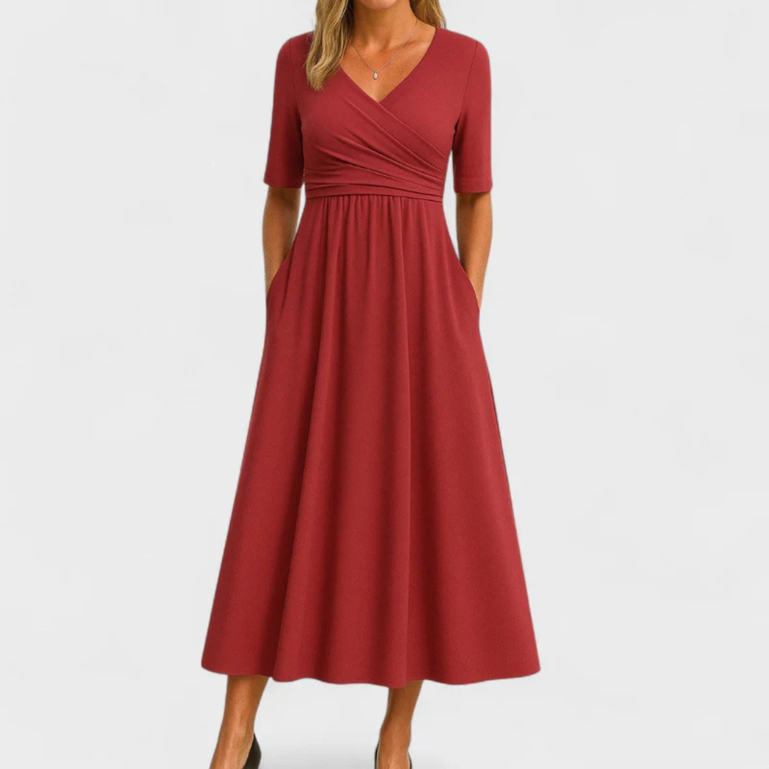 Arlise | Elegant Crossed Dress