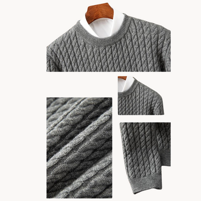 Nathan™ | Men's Luxury Knit Sweater