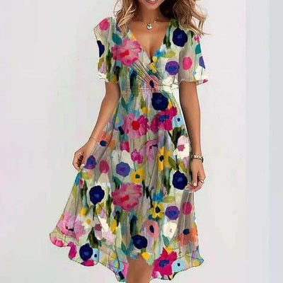Patricia™ | Elegant Floral Dress