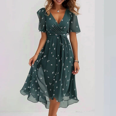 Patricia™ | Elegant Floral Dress
