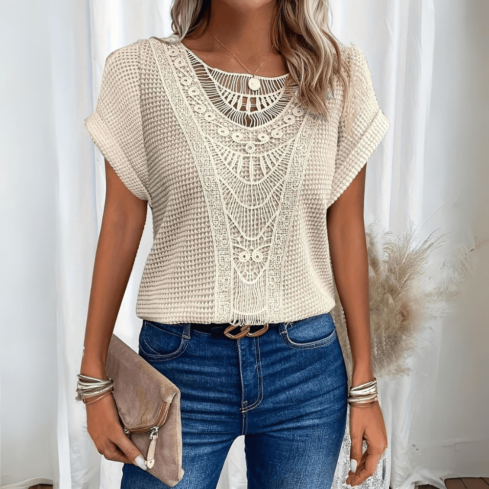 Pearl™ | Elegant Ibiza Style Blouse
