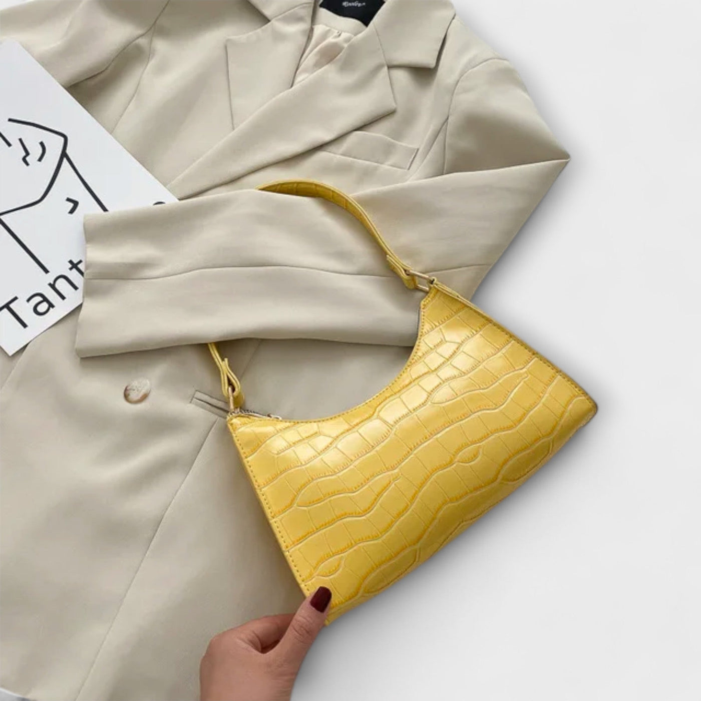 Lublanca - Shiny Leather Bag