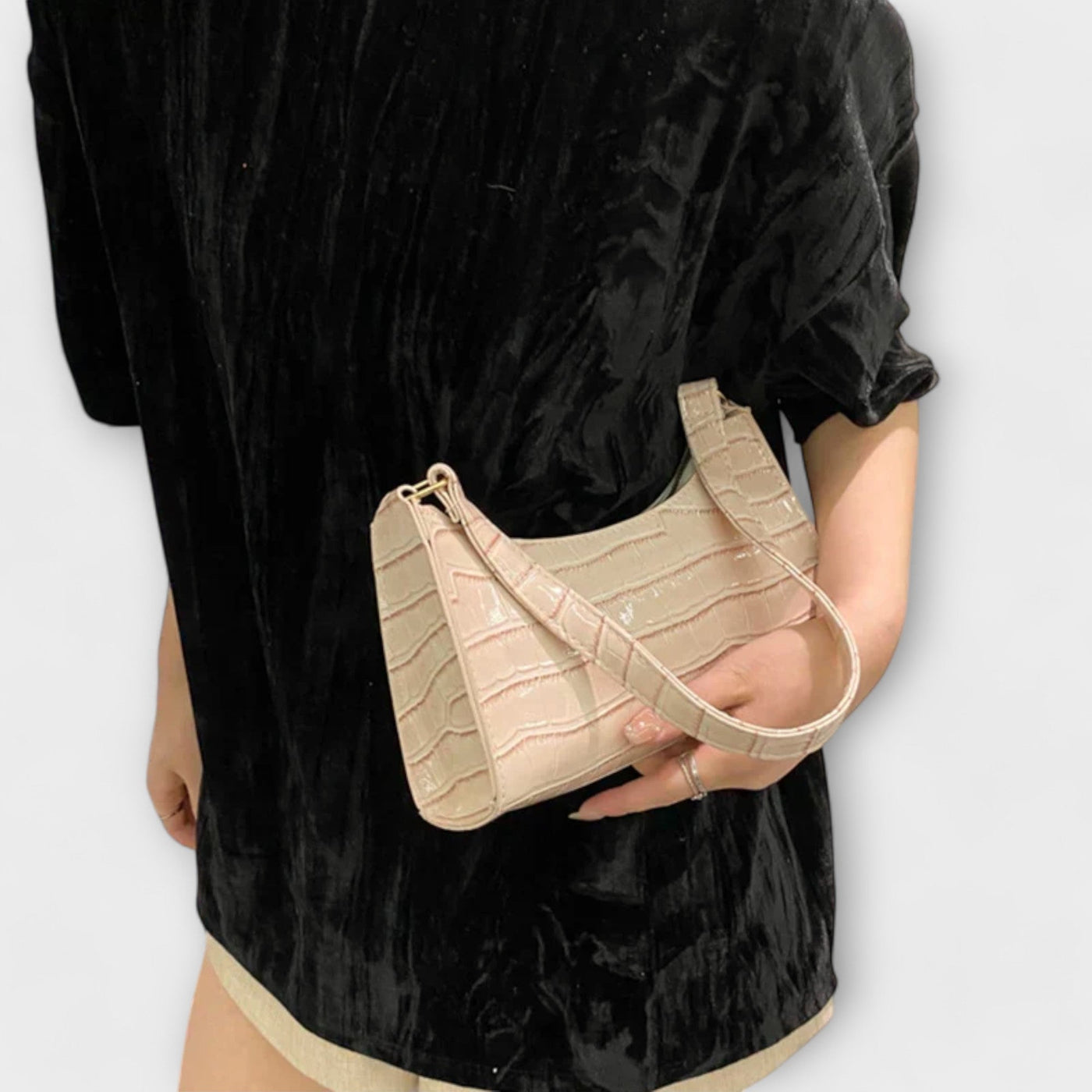 Lublanca - Shiny Leather Bag