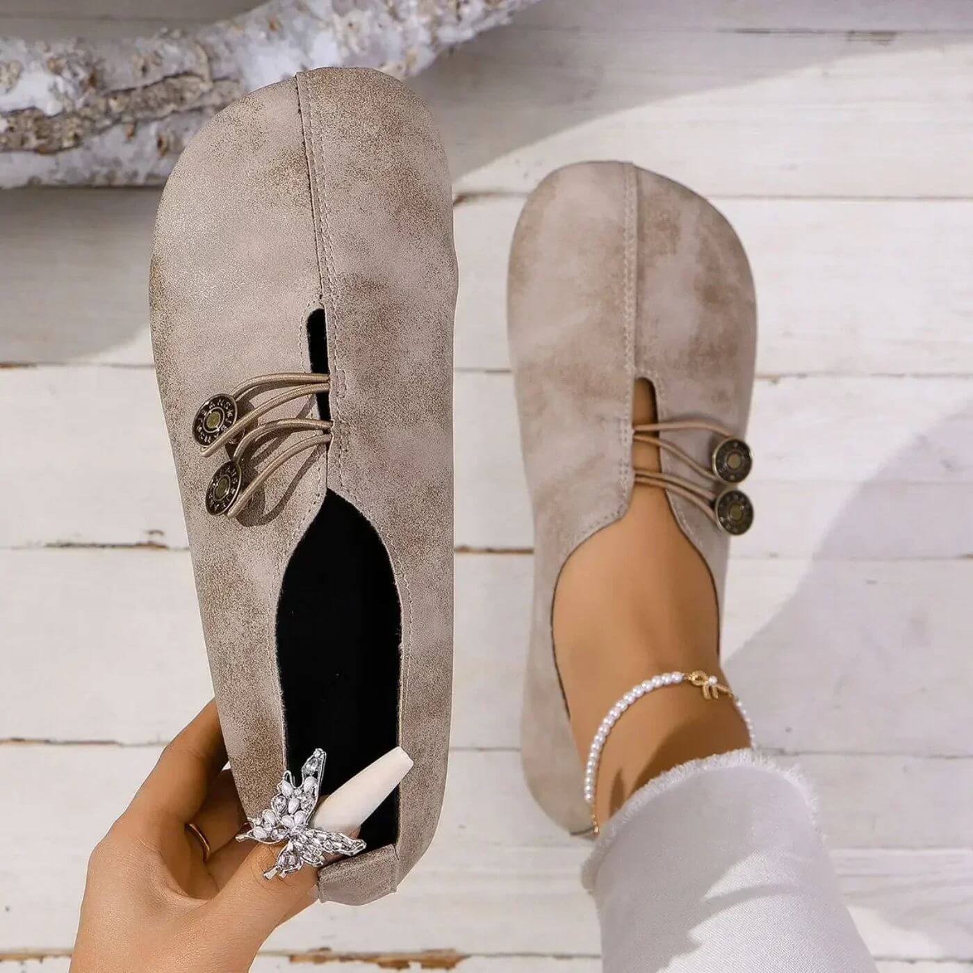 Teresa™ | Orthopedic Leather Shoes