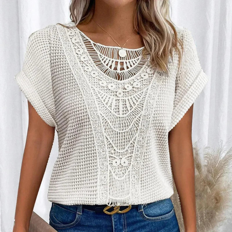 Pearl™ | Elegant Ibiza Style Blouse