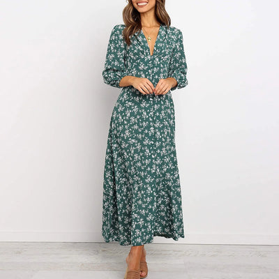 Adel™ | Bohemian Floral Dress