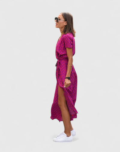 Larikina | Elegant Floral Midi Dress