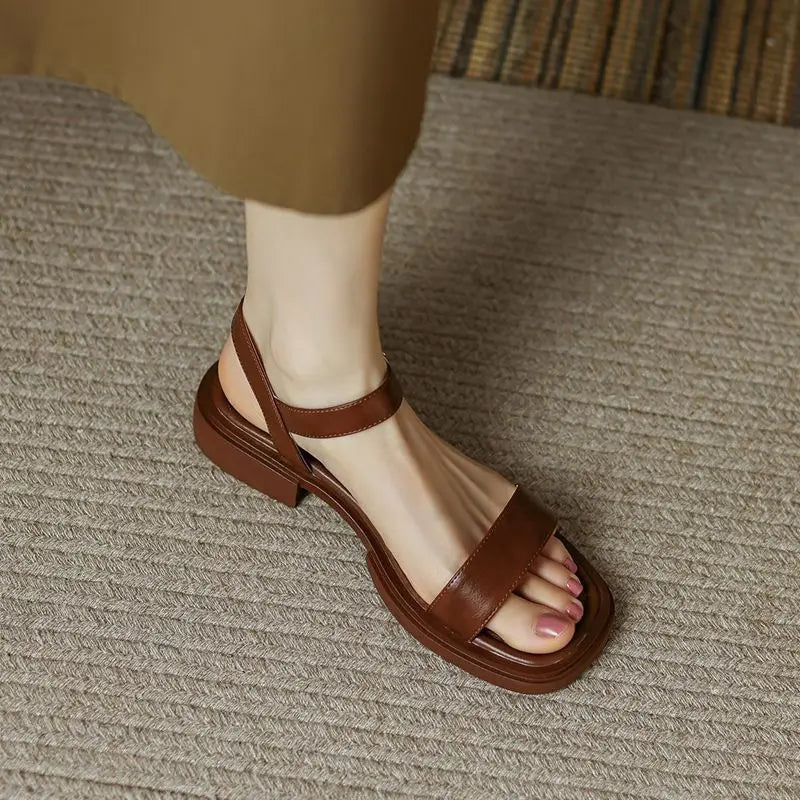 Celestia™ | Orthopedic Leather Sandals