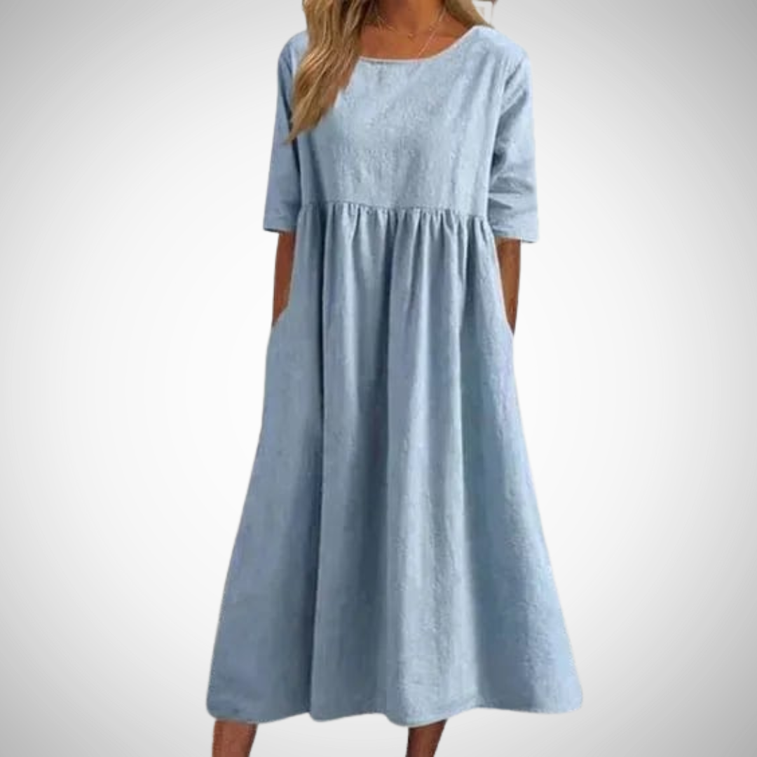 Haisley™ | Elegant Short-Sleeved Dress