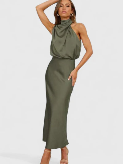 Ivrhanna™ | Elegant Midi Dress