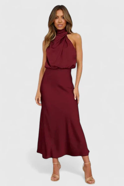 Ivrhanna™ | Elegant Midi Dress