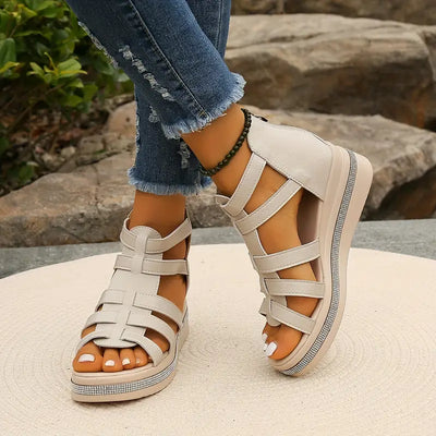 Violetta | Elegant Wedge Sandals
