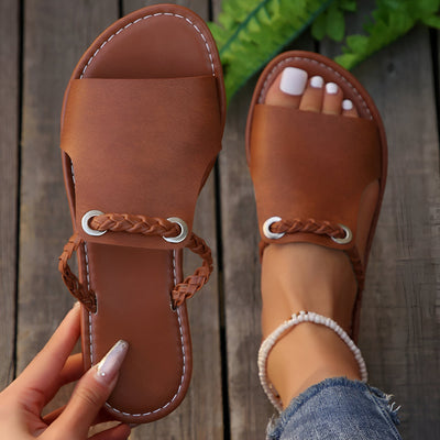 Rosanita | Braided Slide Sandals