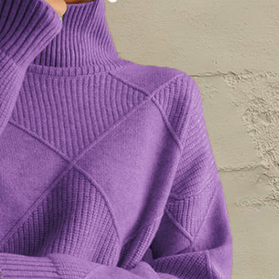 Angela™ - Turtleneck Sweater