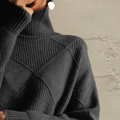 Angela™ - Turtleneck Sweater