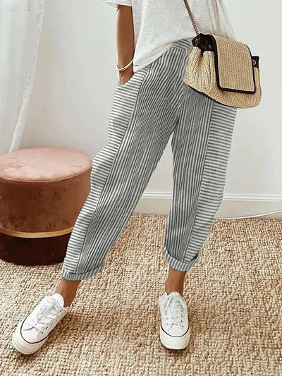 Donna™ - Striped Pants