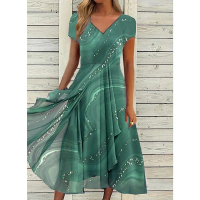 Aubrielle™ | Flowing Midi Dress