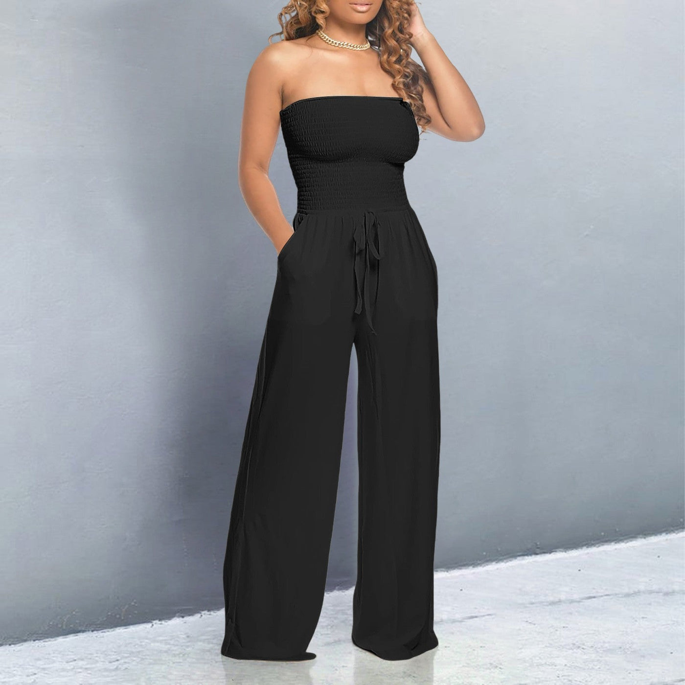 Ella™ | Off-Shoulder Jumpsuit