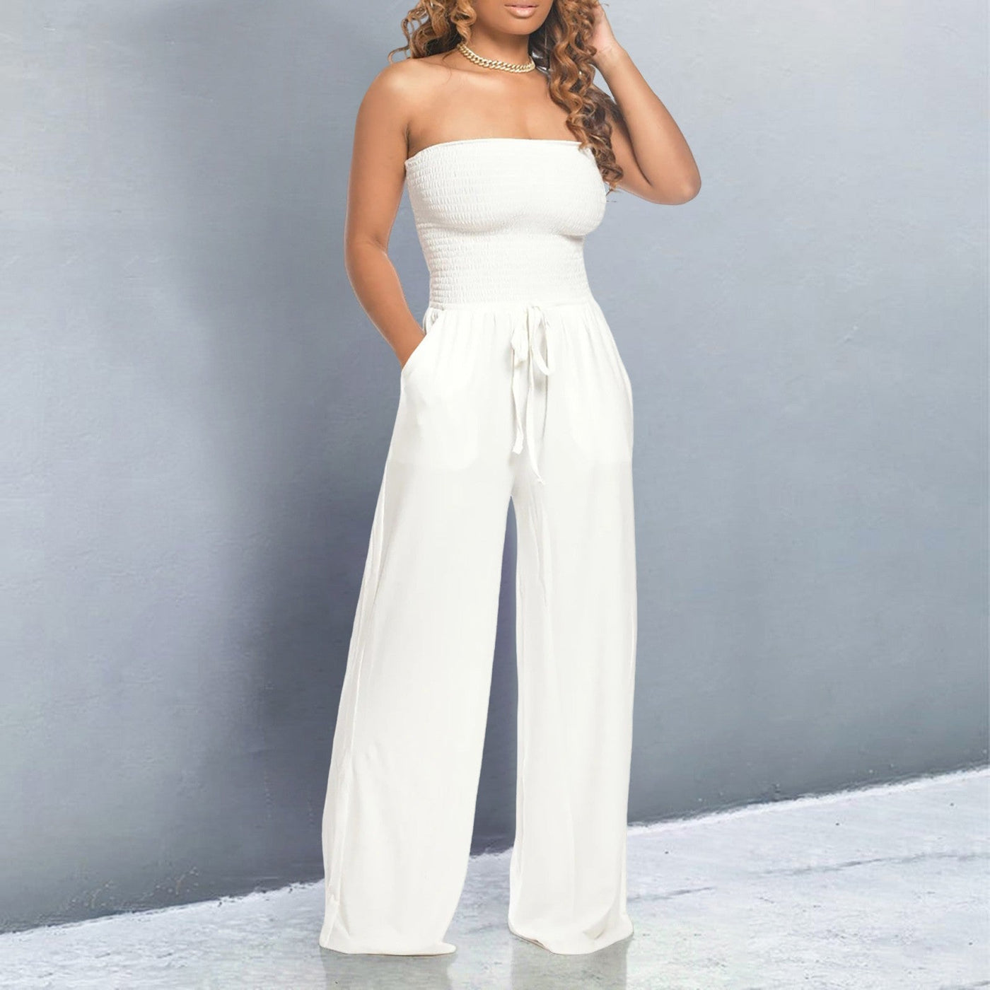 Ella™ | Off-Shoulder Jumpsuit